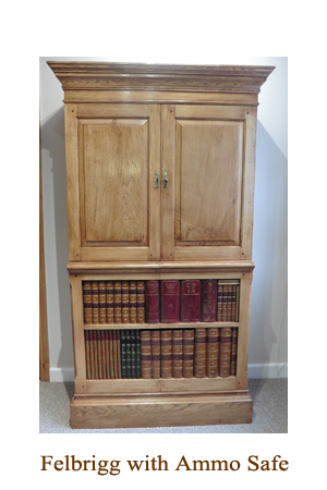 The Felbrigg with Ammon Safe Bespoke Gun Cabinet