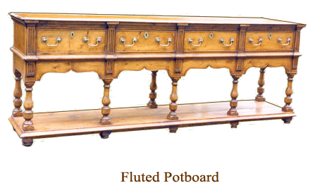 Fluted Potboard