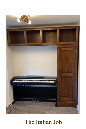 The Italian Job Bespoke Gun Cabinet