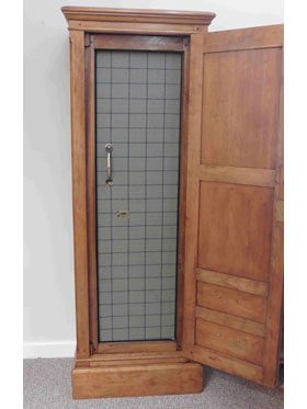 The Heywood in Cherry Wood  Bespoke Gun Cabinet