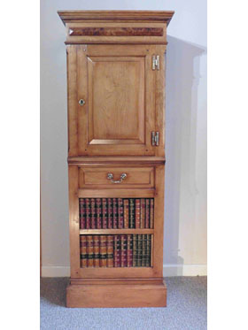 The Wicklewood in Cherry Bespoke Gun Cabinet