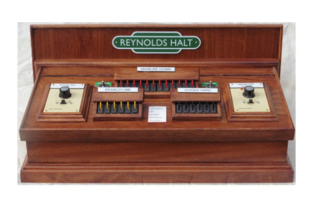 Reynolds Halt - Bespoke Model Railway Control Panels & Cabinets - Control Panel Three
