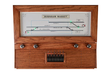 Reynolds Halt - Bespoke Model Railway Control Panels & Cabinets - Control Panel Two